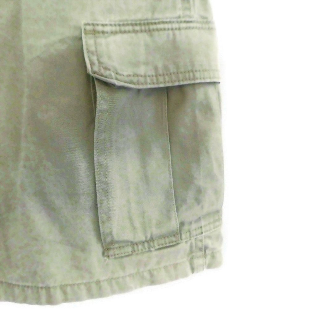 31x10 Wrangler Cargo Shorts Cotton Tan Zipper Button Fly Flap Pockets 30 - Picture 3 of 9
